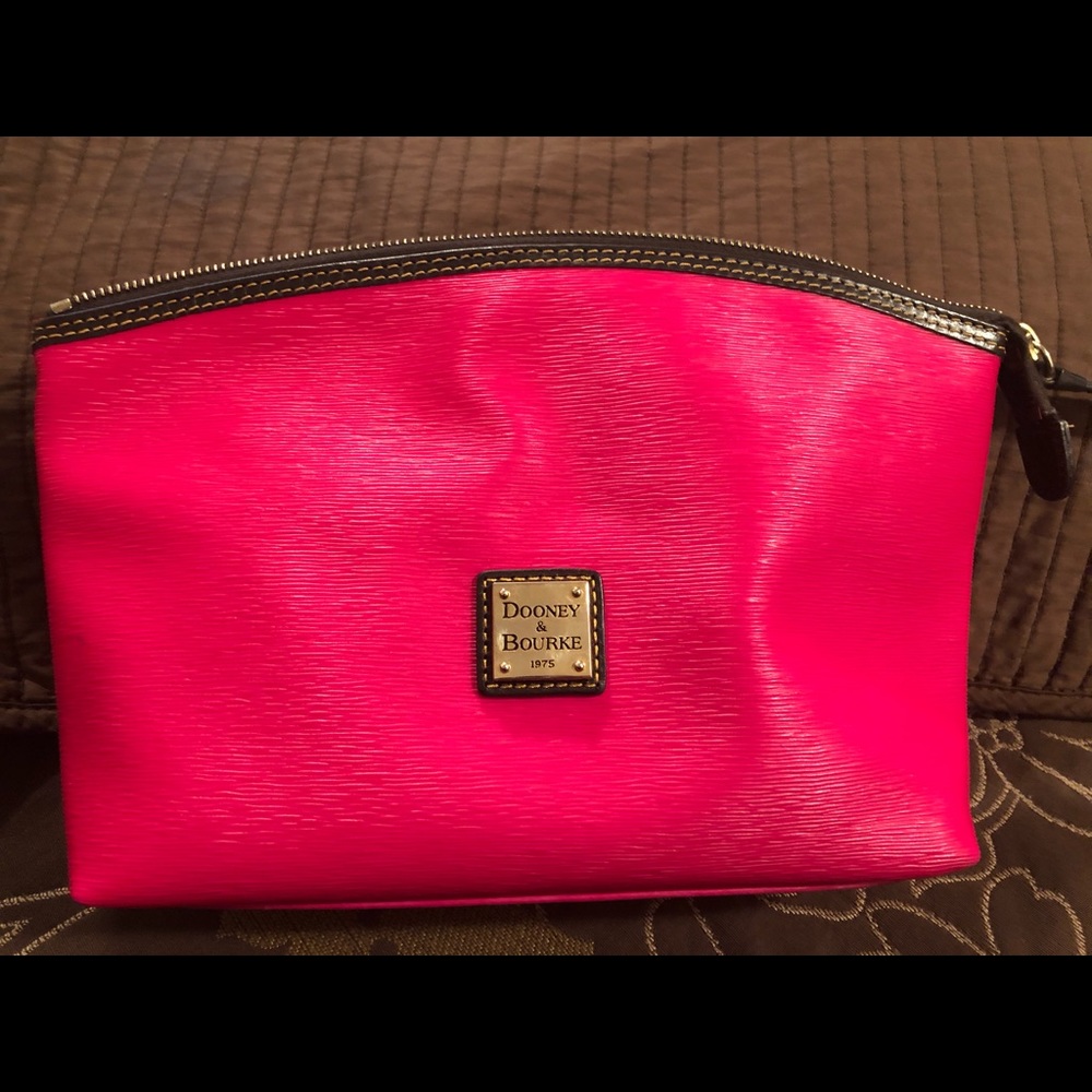 Authentic Dooney & Bourke Large Cosmetic Bag